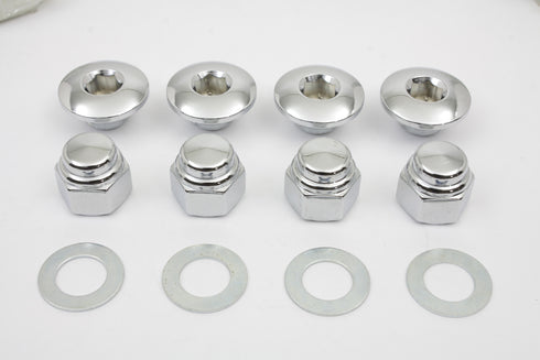 Colony Rocker Shaft End Nut Stock Allen Type Chrome - 8224-8