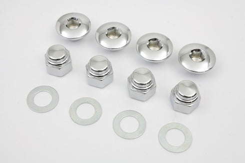 Colony Rocker Shaft End Nut Stock Allen Type Chrome - 8224-8