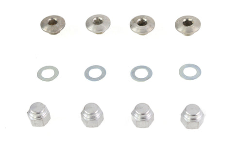 Colony Rocker Shaft End Plug and Cap Nut Cadmium - 8225-8