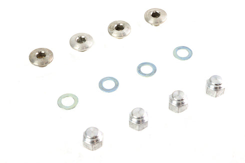 Colony Rocker Shaft End Plug and Cap Nut Cadmium - 8225-8