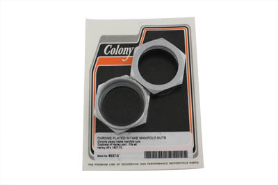 Colony Chrome Manifold Nuts - 8227-2