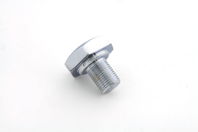 V-Twin Chrome Flat Top Fork Tube Bolt - 8233-1T
