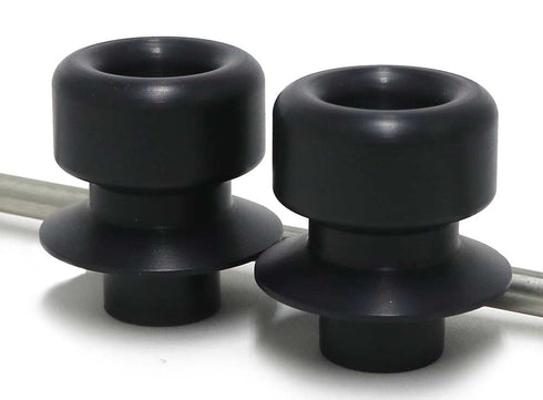 Front Axle Sliders Black