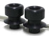 Front Axle Sliders Black