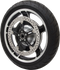 ARLEN NESS Big Brake Rotor - 15" - Front Left - Harley-Davidson 02-965