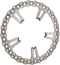 ARLEN NESS Jagged Brake Rotor - 15" - Left - Spoke-Mount 02-991