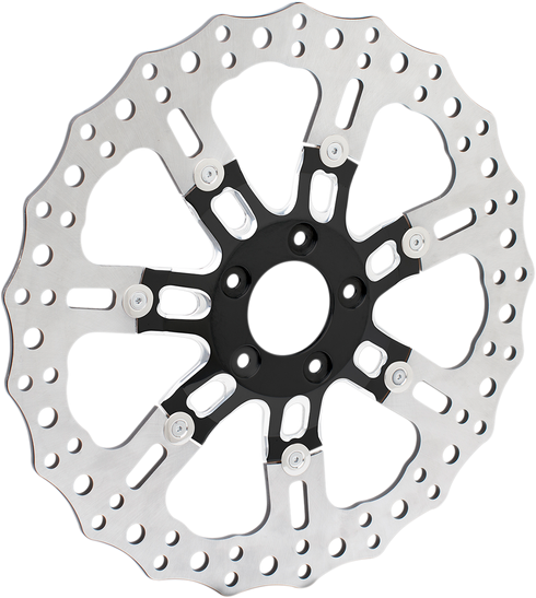 ARLEN NESS Front Rotor - 7 Valve - 14" - Black 33-10301-203