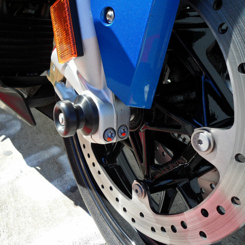 Front Axle Sliders Black