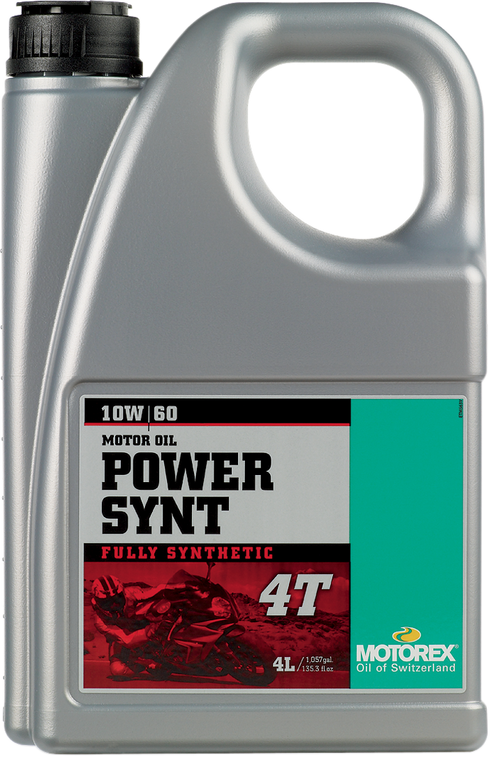 MOTOREX Power Synt 4T Engine Oil - 10W-60 - 4L 306210