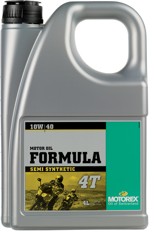 MOTOREX Formula Synthetic Blend 4T Engine Oil - 10W-40 - 4L 306189