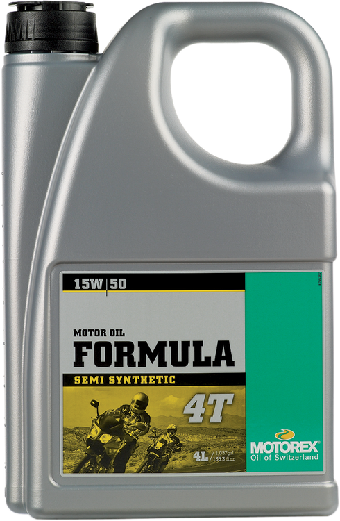 MOTOREX Formula Synthetic Blend 4T Engine Oil - 15W-50 - 4L 306183