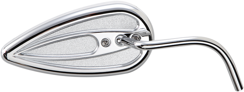 ARLEN NESS Mirror - Side View - Teardrop - Chrome - Right 13-036