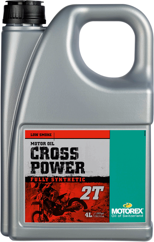 MOTOREX Cross Power Synthetic 2T Oil - 4L 303359