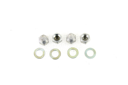 Colony Rocker Shaft Cadmium End Cap Type Nuts with Washers - 8401-8