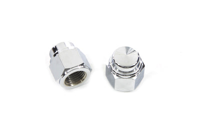 V-Twin Chrome Cap Nut Fine 1/2 inch-20 Thread - 8420-1T