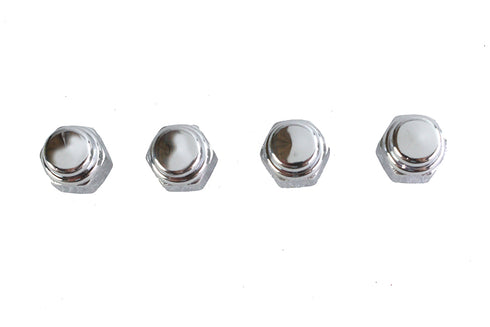 Colony Chrome Cap Nut 5/16 inch-18 Coarse Thread - 8425-4