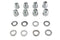 Colony Cylinder Base Nut Kit Cap Chrome - 8437-16