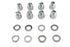 Colony Cylinder Base Nut Kit Cap Chrome - 8437-16