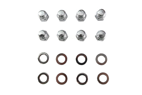 Colony Cylinder Base Nut Kit Cap Chrome - 8437-16
