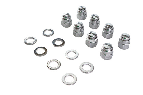 Colony Cylinder Base Nut Kit Cap Chrome - 8437-16