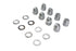 Colony Cylinder Base Nut Kit Cap Chrome - 8437-16