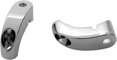 ARLEN NESS Turn Signal Mounts - 39 mm Front Forks - Chrome 12-737