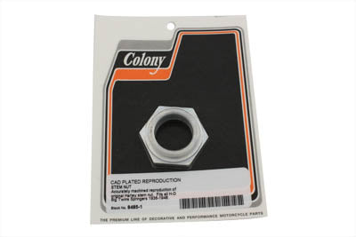 Colony Cadmium Spring Fork Stem Nut - 8485-1