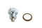 V-Twin Magnetic Drain Plug with Brass Gasket - 8491-1T
