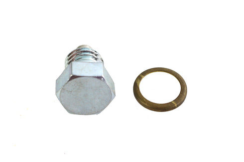 V-Twin Magnetic Drain Plug with Brass Gasket - 8491-1T