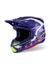 ALPINESTARS Sm7 Deed Helmet Purp/Pnk Glossy Xs - 482-00191XS