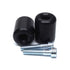 SHOGUN Bar End Sliders Black - 71-1174