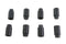 Colony High Torque 7/16 inch Cylinder Base Nut Black - 8601-8