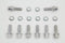 Colony Cadmium Tappet Block Screw Set - 8605-16