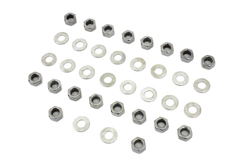 Colony Chrome Rocker Box Hex Nuts - 8608-36