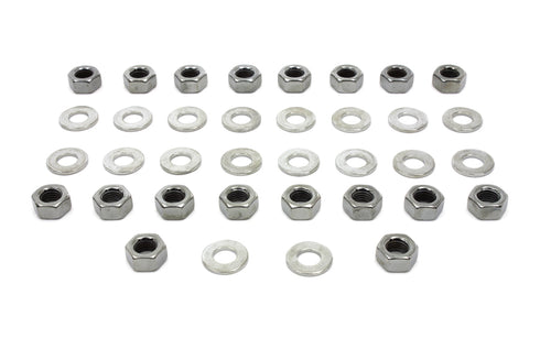 Colony Chrome Rocker Box Hex Nuts - 8608-36