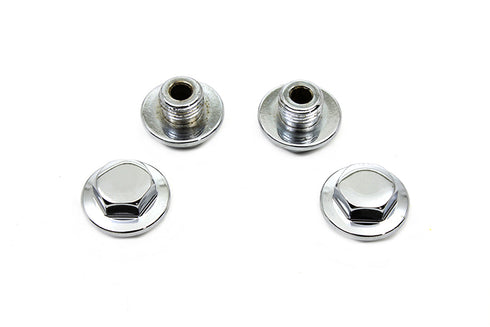 Colony Rocker Shaft End Caps Chrome - 8614-4