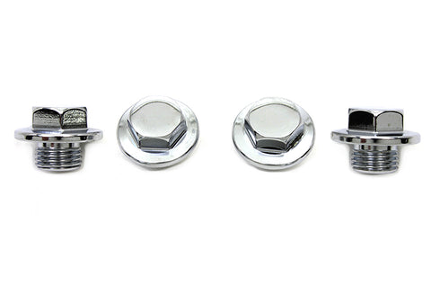 Colony Rocker Shaft End Caps Chrome - 8614-4