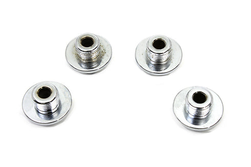 Colony Rocker Shaft End Caps Chrome - 8614-4