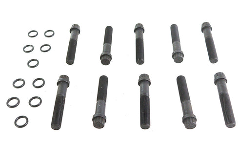 Colony Cylinder Head Bolt Set 12 Point Black - 8618-20