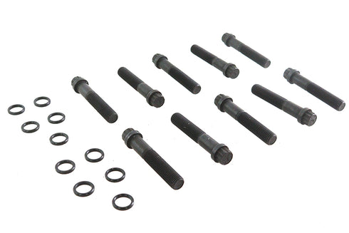 Colony Cylinder Head Bolt Set 12 Point Black - 8618-20