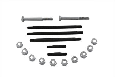 Colony Engine Case Bolt Kit Chrome - 8619-17
