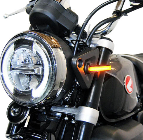 NEW RAGE CYCLES Front Led Turn Signals Hon - 565-0198
