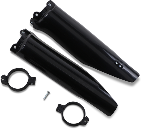 UFO Fork Tube Protectors - Black - KX 125/250 - '04-'07 KA03760-001