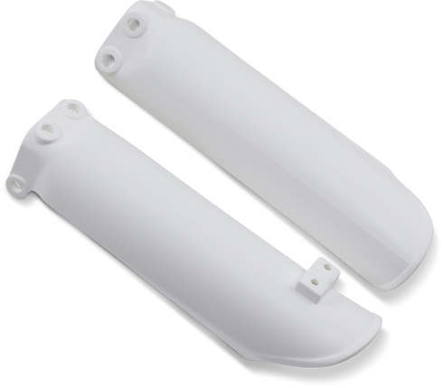 UFO Fork Tube Protectors - White - 65SX - '02-'24 KT04011-047