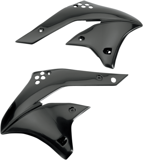 UFO Radiator Shrouds - Black KA03767-001