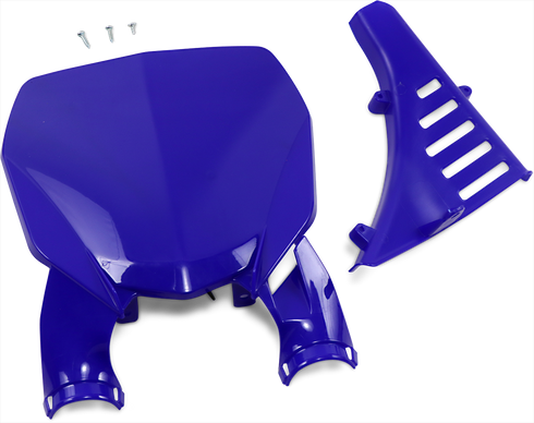 UFO Stadium Plate Number - Blue - Yamaha YA04873-089