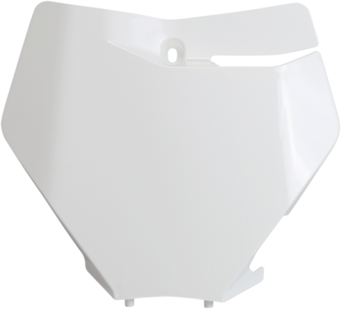 UFO Front Number Plate - 2020 White KT04094042