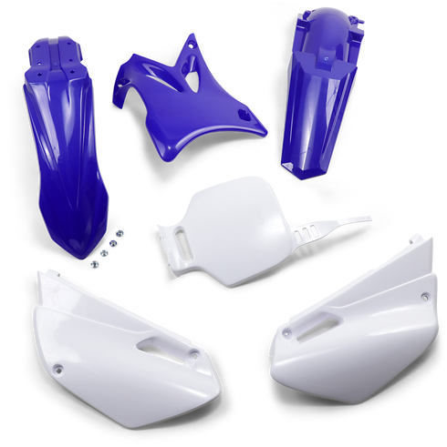 UFO Restyle Body Kit - "02-'12 OEM Blue/White - YZ 85 YAKIT306K-999