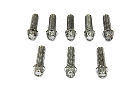 Colony Tappet Block Screw Kit Chrome - 8708-8
