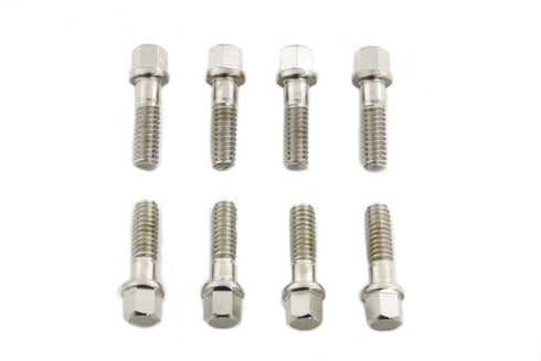 V-Twin Tappet Block Screw Kit Nickel Plated - 8709-8T